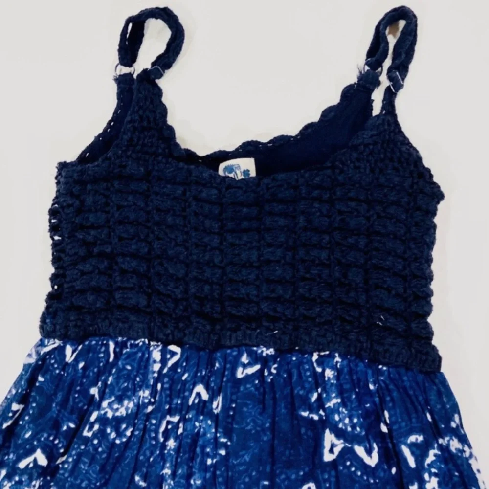 John Robshaw Lucky Brand Crochet Maxi Dress - Picture 3 of 10